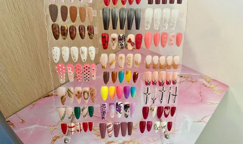 La collection de couleurs et de motifs